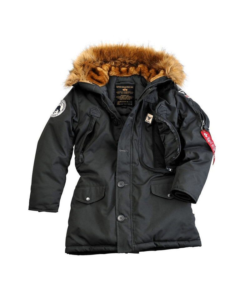 alpha industries polar jacket svl wmn