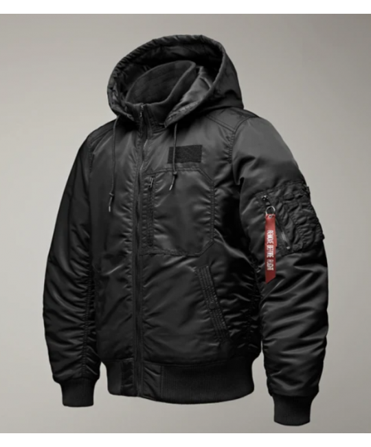  Бомбер  мужской MA-1 HOODED Alpha Industries изображение 5 