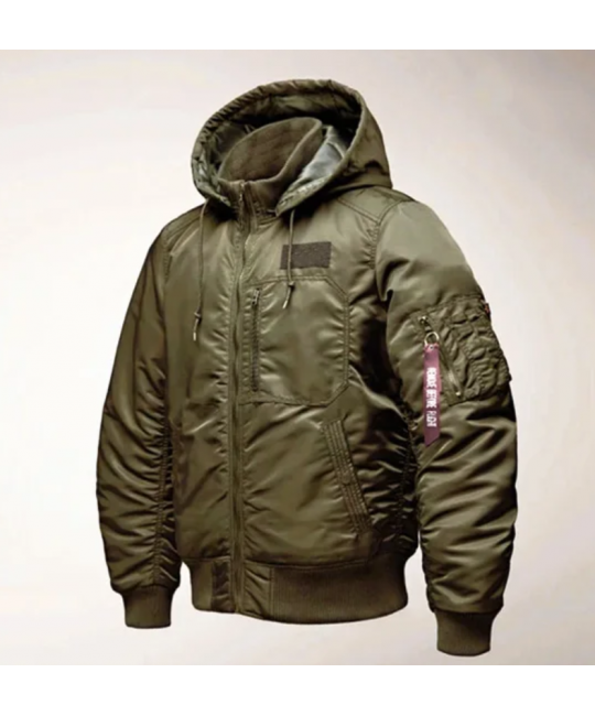  Бомбер  мужской MA-1 HOODED Alpha Industries изображение 6 